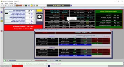 Software seguridad láser