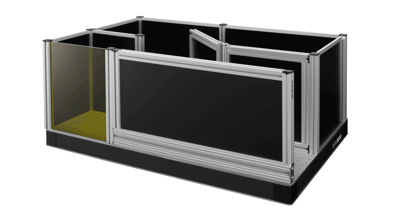 Laser safety optical table