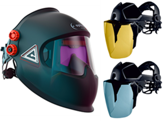 Casco soldadura láser